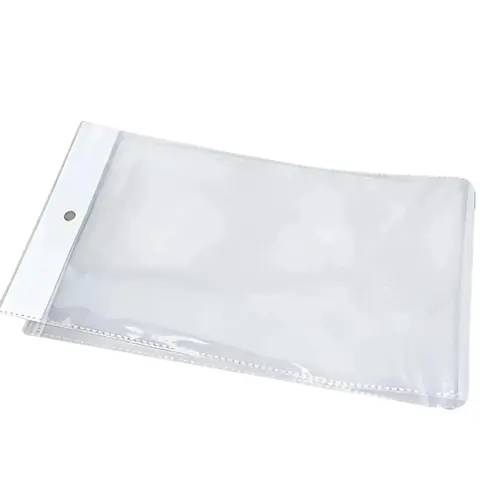 【NOT FOR SALE】Transparent Plastic Free Packaging Bag for Unprocessed Hair Bundles, Wefts, Extensions - 1pc Gift-Wrapped Hair Extensions & Wigs Supplies Accessory