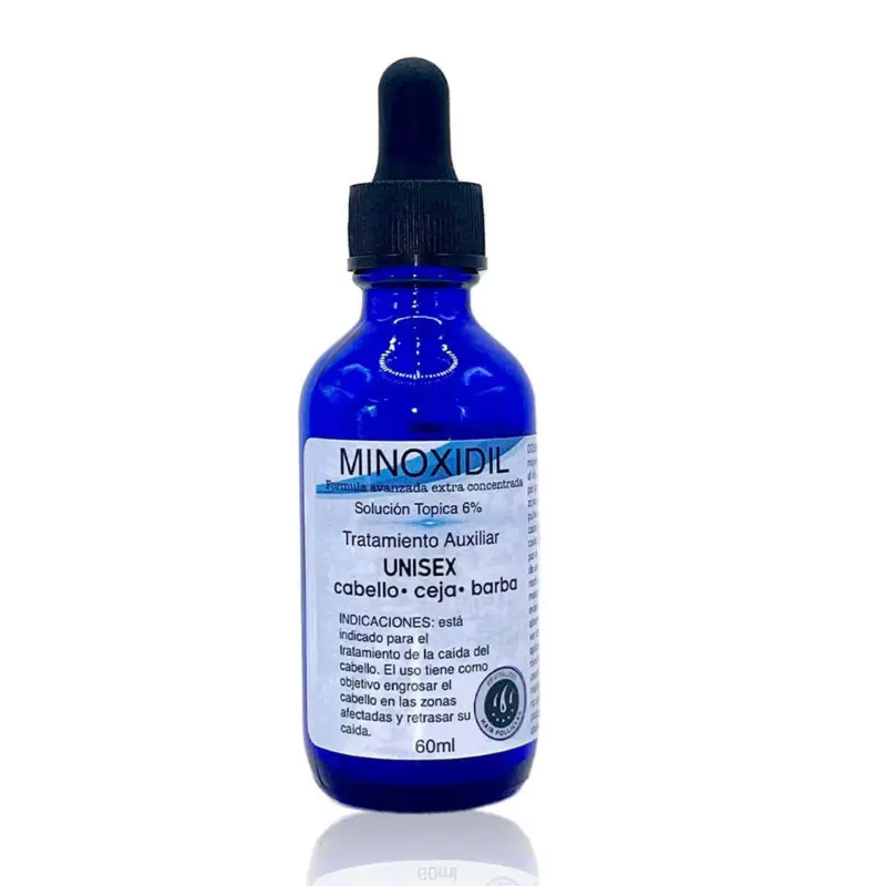 Minoxidil 5% Hair Regrowth Solution for Men & Women Daily Haircare Treatment 1oz Unisex Formula for Thinning Hair & Beard Growth