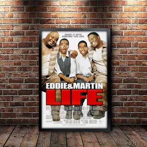 Vintage Life Movie Poster - Inspirational Quote Art Decor - Premium Quality Wall Art Without Frame