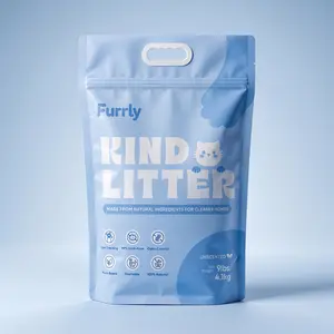 Kind Tofu Litter 9 lb Bag -  Natural Cat Litter for Cleaner Homes