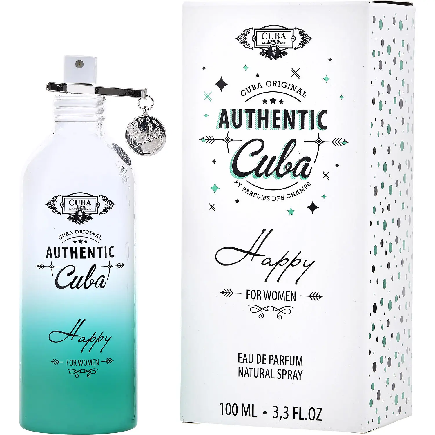 Cuba Authentic Happy By Cuba Eau De Parfum For Women