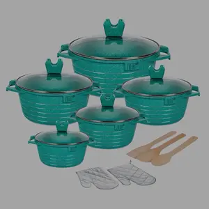 15 Pcs Cookware 15 Pcs Cookware