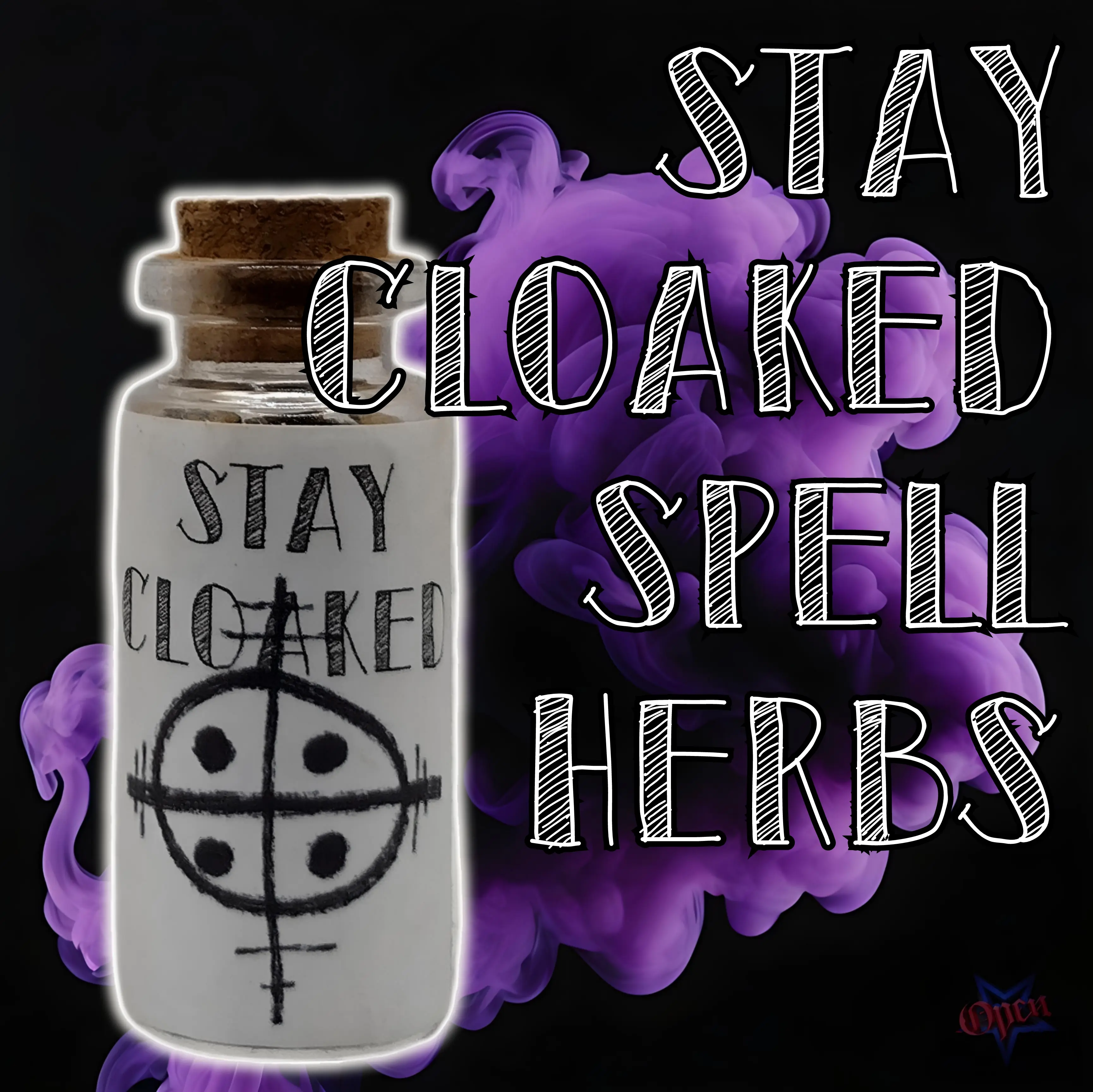 Stay Cloaked Spell Herbs