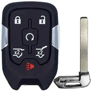 KEYS4LESS Replcament Smart Key Fob for Chevrolet Tahoe 2015 2020 Fcc HYQ1AA Part Number 13580802 13508278 13529634 13580804 13508280