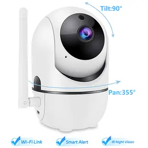 Rotatable Security Camera with Color Night Vision, Two-Way Audio, Smart Motion Detection, 2.4G stable WiFi,Remote Viewing,Home Surveillance