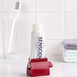 Rolling Toothpaste Dispenser Machine, Simple Hygienic Toothpaste Distribution, Easy-To-Use Dental Care Tool, Ideal for Home Use