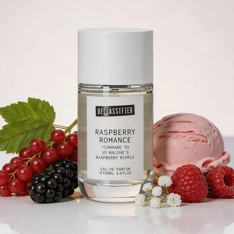 Declassified Raspberry romance | Affordable Floral Fruity | Red Currant,Raspberry & White Musk |100ml Women Eau de Parfum