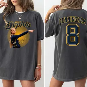 Sophie Cunningham 8 Women Basketball Vintage Graphic Tee Comfort Colors Shirt