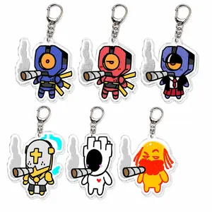 ULTRA-BLUNTS V1, V2, Mirage, Gabriel, Minos & Sissyphus prime Character ULTRAKILL Acrylic Keychain, Great For Daily Use Or As Thoughtful Little Gifts For Your Friends And Yourself.