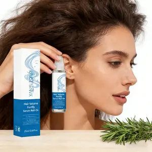 25ML Rosemary Scalp Roller Serum, Scalp Hair Care, Refreshing Portable Hair Repair, Nourishing Brightening, Suitable for All Hair Types