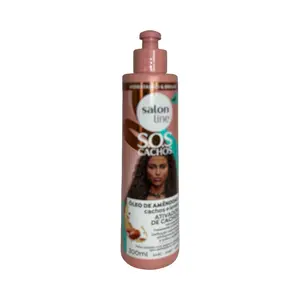 Ativador de Cachos Salon Line S.O.S Cachos: Óleo de Amêndoas (300ml)