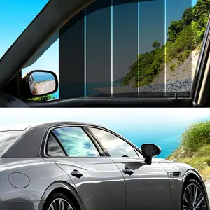 20% VLT Ceramic Car Window Tint - (20in * 20ft) Windows Privacy Films, 99% Blocks UV & 95% IR Ray, Glare Reduction Blackout Window Film Auto Car Windshield