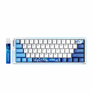 【ATK x LEVIATAN】 EDGE 60HE ULTIMATE Esports Magnetic Keyboard | 60% Layout | Aluminum Alloy | 8K polling rate | 0.001mm Precision Rapid Trigger | PBT Keycaps | for gamer gifts FPS MOBAs & RTS | Esports Gear | PC games competitive equipment peripherals
