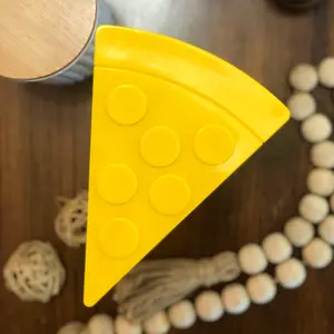 Heavy Chewer Dog Toy - BPA Free - Cheese flavored - Long Lasting - Indestructible - Decker's Dog Supplies Pupperoni Pizza