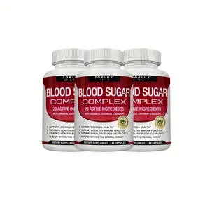 3 HOT Blood Sugar Complex 20 Vitamins & Minerals Support Overall Health Healthcare Dietary