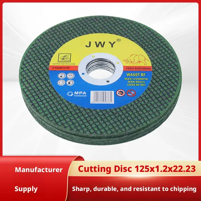 3pcs 125mm Metal Cutting Disc 5 Inch Grinder Dis Resin Cutting Off Saw Blade for Angle Grinder Metal Stainless Steel Iron Cutting