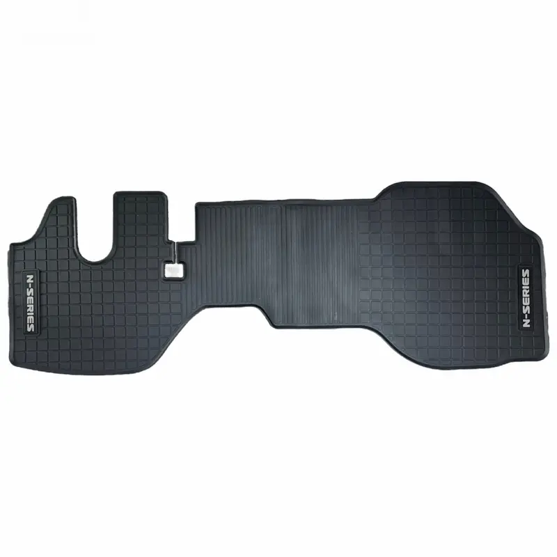 ISUZU Floor Mats for ISUZU Truck GMC Chevy NPR NQR W3500 W4500 Diesel & Gas 2008-2025 Black Rubber Matting
