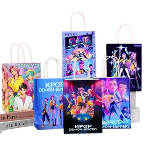 Cartoon Huntress Gift Bag, Handheld Storage Pouch, Ideal for Festive Occasions & Parties, Perfect for Wrapping Presents