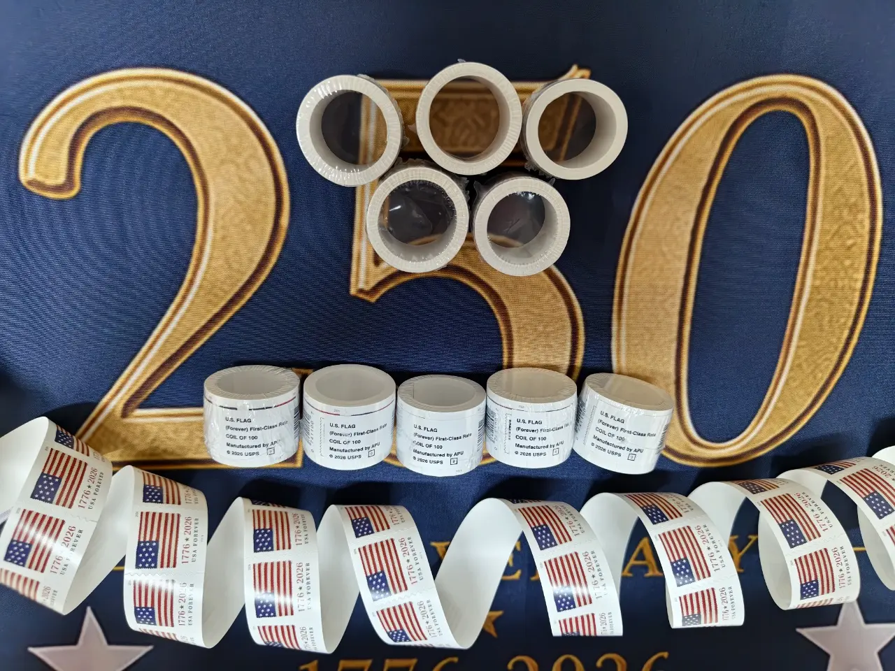 2026 Patriotic US Flag DTF Stickers Product Description