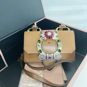 Pre-owned miu miu Leather Shoulder Bags MiuMiu 7.8'' R14359 Shoulder Bag C19486054009 0606 T5 Betsy
