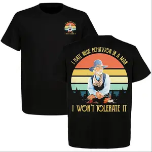 Robert Duvall “I Won’t Tolerate It” T-Shirt, Gus McCrae Classic Western Cowboy Tee, Lonesome Dove Old West Style, Full Color, Full Size