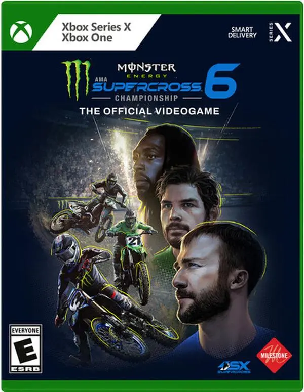 XBox - Monster Energy Supercross 6 for Xbox One & Xbox Series X S  [VIDEOGAMES] Xbox One, Xbox Series X