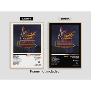 Treaty Oak Revival - Have A Nice Day Album Poster No Frame / Album Cover Poster / Music Gift / Music Wall Decor / Album Art wall decor Kitchen Room