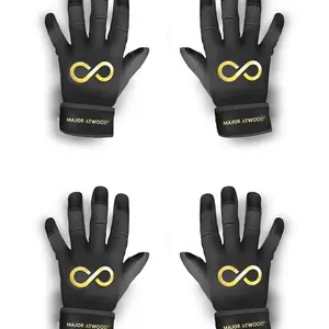 Major Atwood 2-Pair Pack (4 Gloves Total) - AA-Grade 0.9mm African Goat Palm – Short Cuff Mesh Back Major Atwood 2-Pair Pack (4 Gloves Total) - AA-Grade 0.9mm African Goat Palm – Short Cuff Mesh Back