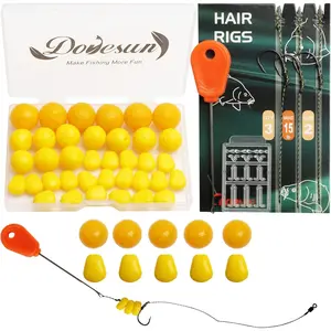 41PCS/151PCS Carp Fishing Hair Rigs Baits Carp Rigs Kit Fishing Equipment Accessories