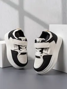 Kids Breathable PU Leather Sneakers, Casual Trainers, Unisex Velcro Strap, Soft PVC Sole, Non-Slip, All-Season Casual Shoes for Toddlers