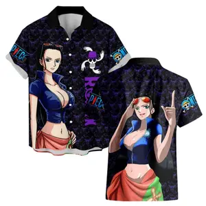 OP Anime Nico Robin Hawaiian Shirt, Anime Merch Clothes Unique Gift For Men Women Fans