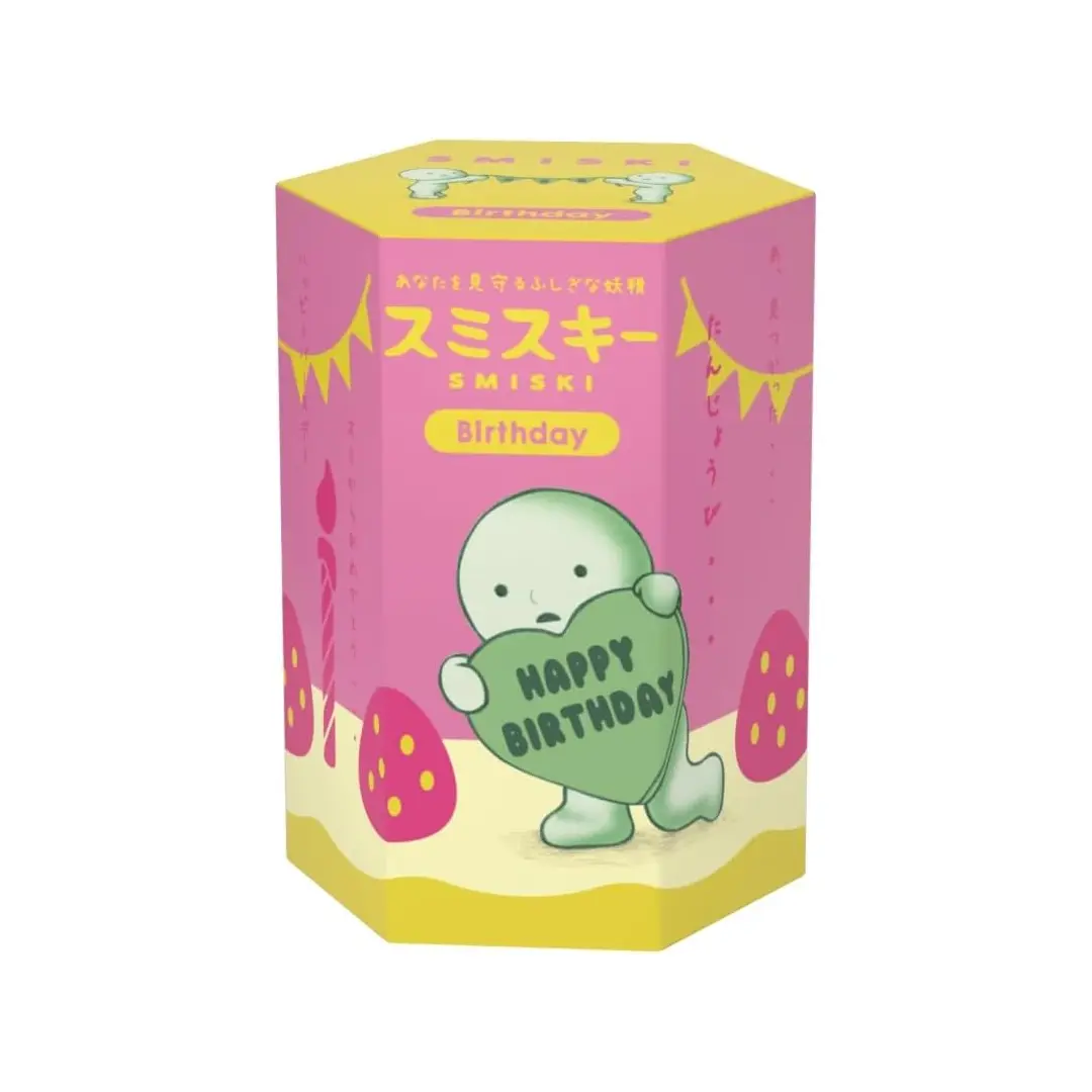 Smiski Birthday Series - Assorted Sealed Blind Box Original Glow in The Dark Mini Figures Smiski Birthday Series - Assorted Sealed Blind Box Original Glow in The Dark Mini Figures