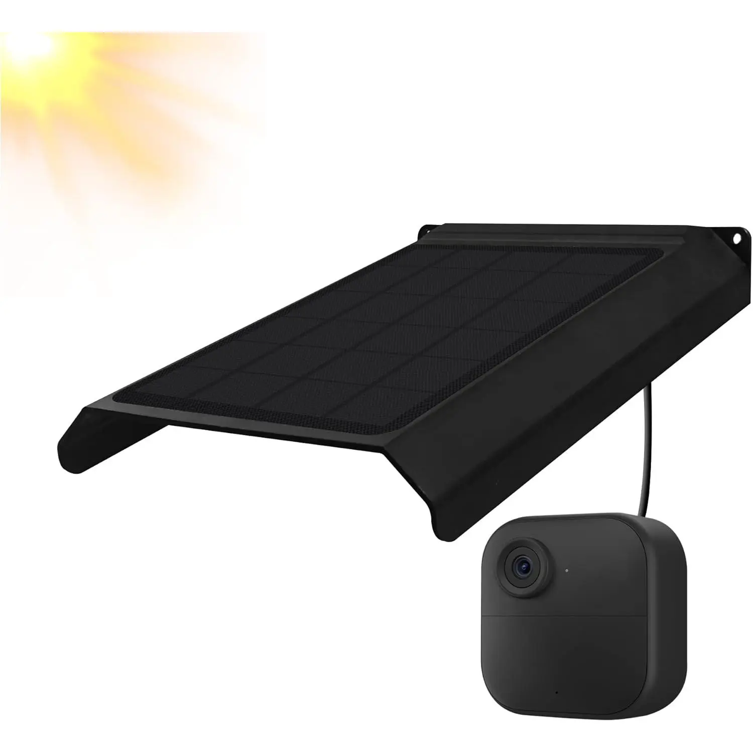 Solar Panel for Blink Camera 2000mAh Rechargeable Battery Weatherproof Outdoor Solar Charger for Blink Outdoor 2K+ 4th 3rd Gen XT3 XT2 XT Camera