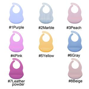 Multicolor Silicone Baby Newborn Bib Waterproof Dirty Proof Infant Feeding Bib, Durable & Comfortable Design, Perfect Gift for New Parents, Silicone Bibs