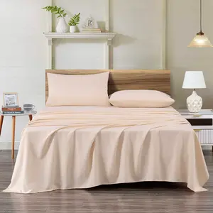 Peach Skin Brushed Microfiber Bed Sheet Set Peach Skin Brushed Microfiber Bed Sheet Set