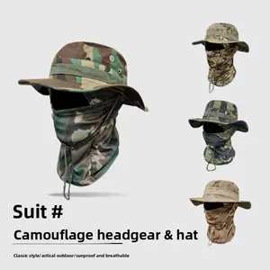 🌲‌Tactical Camo Hat Set|Windproof Multi-Scenario Performance‌