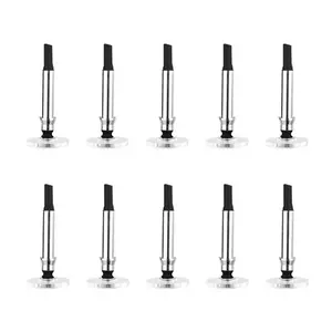 10PCS Universal Stylus Pen Transparent Disc Capacitive Screen Touch Pen Replacement Tip Drawing Writing Nib Pencil Head