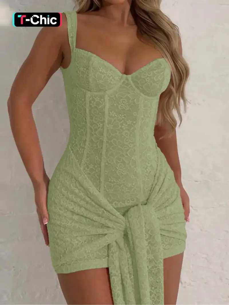 mini green dress - TikTok Shop mini green dress - TikTok Shop