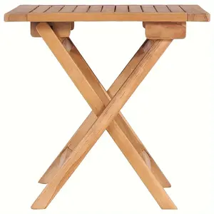 Folding Garden Table 45x45x4cm Solid Teak