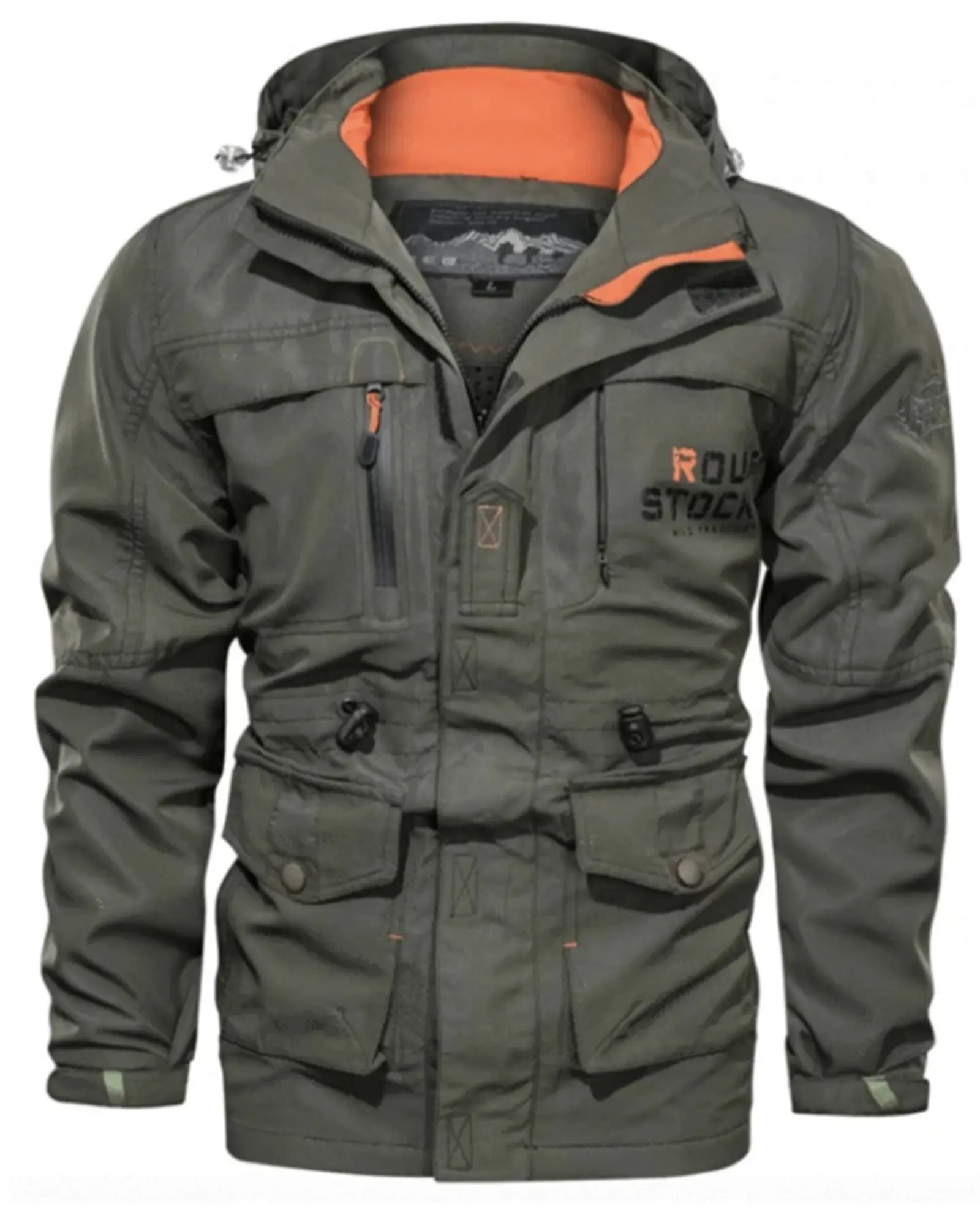Men's Hooded Motorcycle Jacket