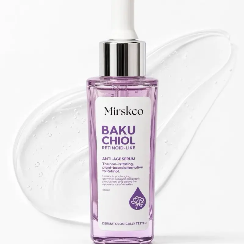 Anti-Age Serum By Mirskco Bakuchiol / Reduces Fine Lines & Wrinkles Daily Gentle