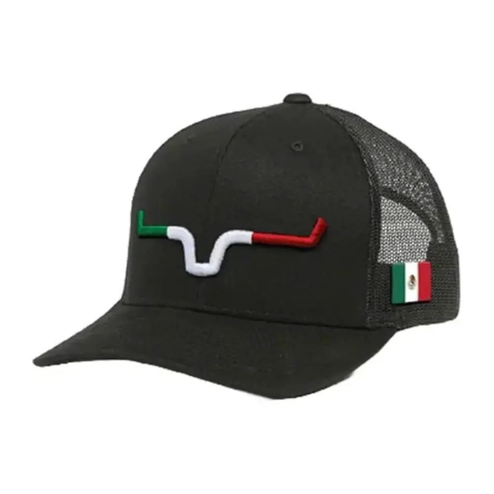 Western Longhorn Embroidered Trucker Hat | Adjustable Mesh Snapback Cap | Cowboy Rodeo Baseball Hat | Unisex Outdoor Cap