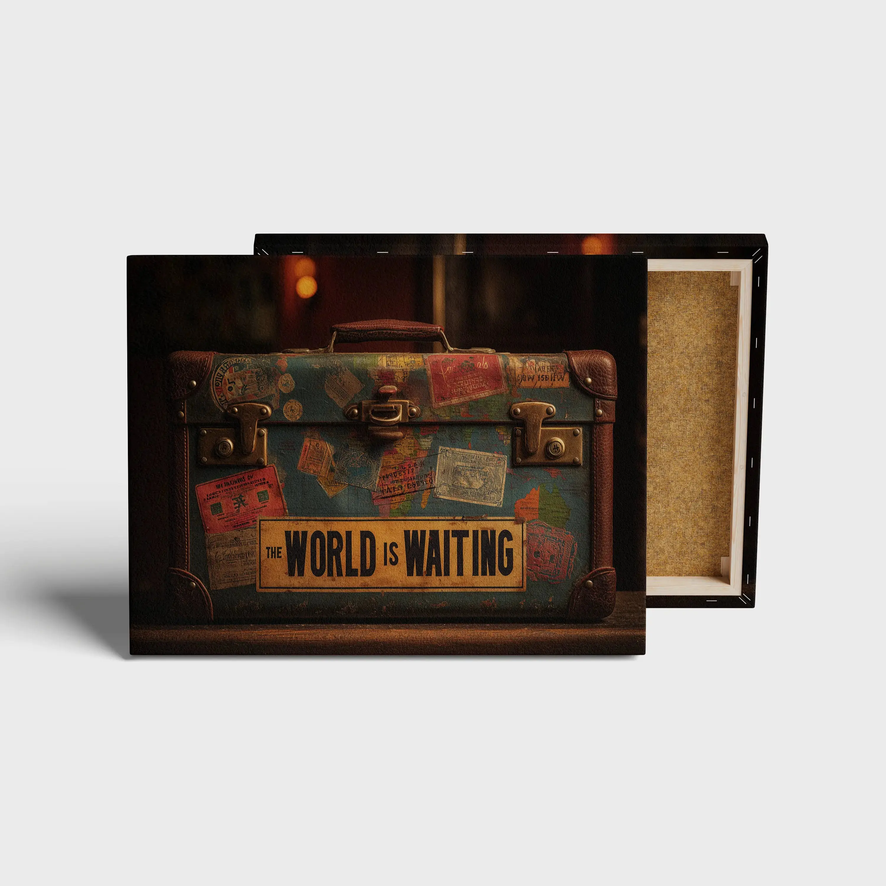 The World Is Waiting Travel Wall Art