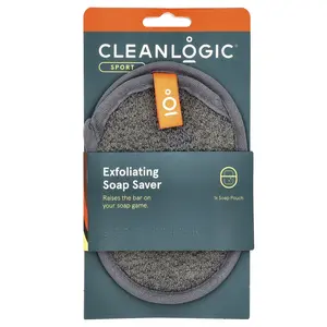 Cleanlogic Sport, Exfoliating Soap Saver, 1 Count
