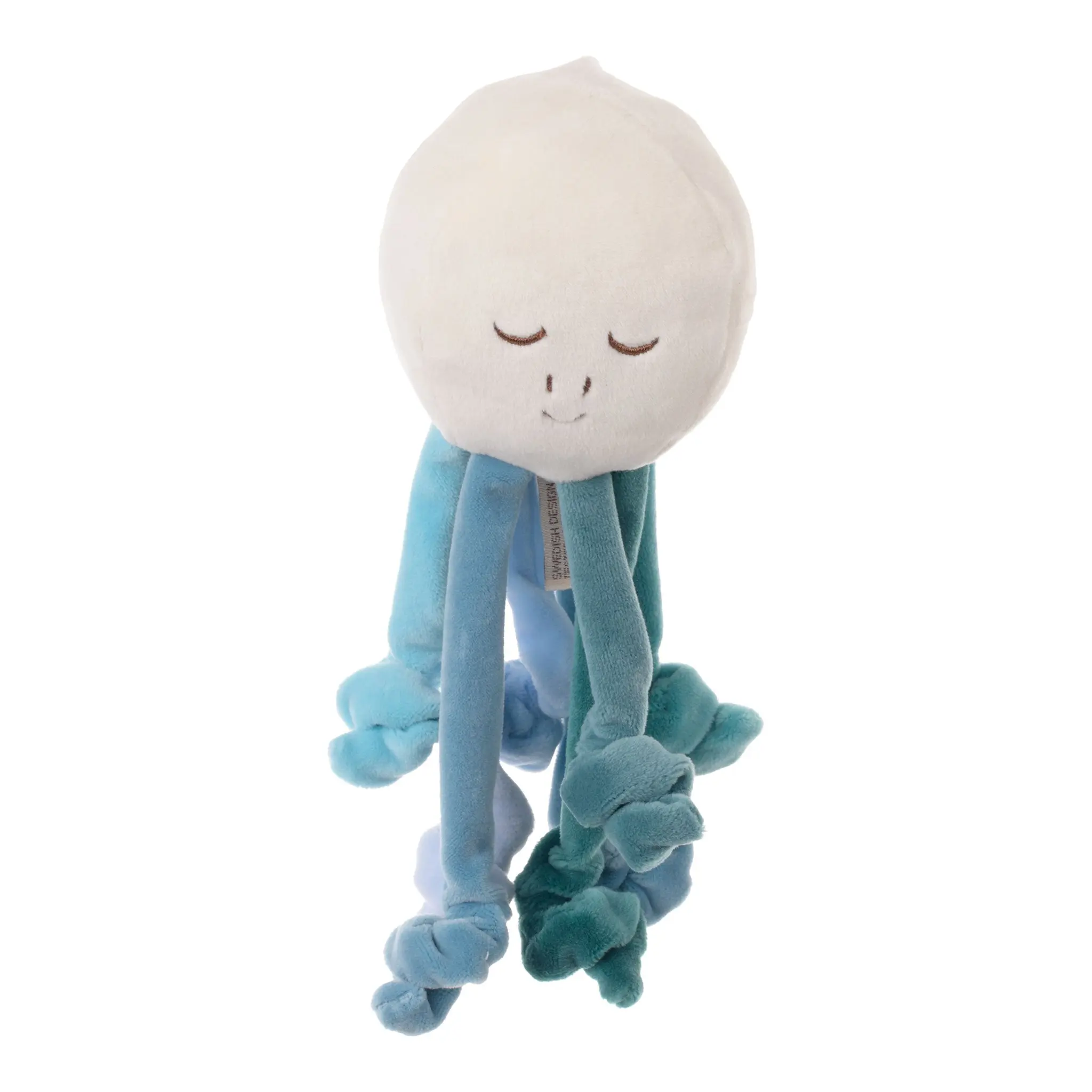Bukowski Bears Sweet Inky 9 Inch Soft Plush Blue Octopus Stuffed Animal Toy for Kids and Adults