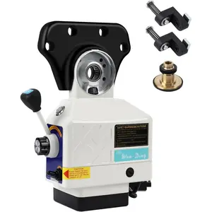 Power Feed X-Axis for Mills,450 in-lbs Torque,0-200RPM Benchtop Mill Power Feed 110V,for Bridgeport and Some Knee Mills with 5/8" Diameter Shafts On The End