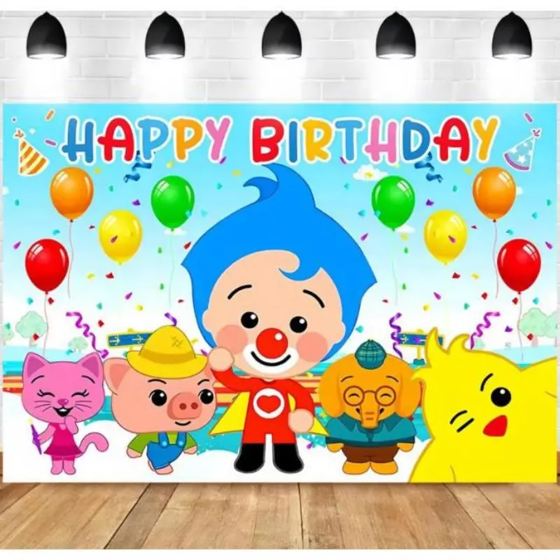 Cotton Tapestry Wall Hanging - Playful Cartoon Plim Rainbow Single-Side Print, 40x30in Rectangular Decorative Living Room Decor, Lightweight Strong Tapestry Wall Mural, Multi-Size Children Photography Background, Living Room Wall Decor, Linen