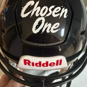 Riddell Custom Football Helmet Decals High-Gloss Weatherproof Vinyl Decal customizable personalized