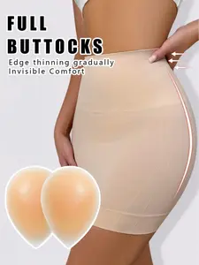 Women's Silicone Adhesive Hip Pads, Enhance Hips, Body Padding, Improve Waist-Hip Ratio, Boost Butt, Create Sexy S-Shape, Suitable for Tight Dresses