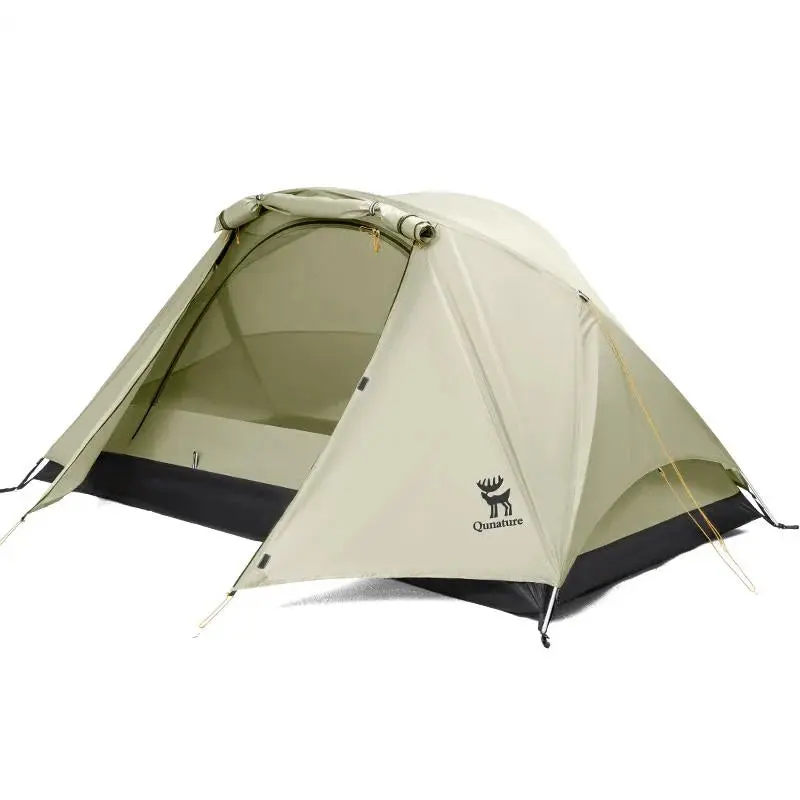 2-Person Camping Tent, Breathable and Comfortable, Lightweight and Durable, Waterproof, Stable and Easy Setup, with Practical Details for Sports & Outdoor Hiking